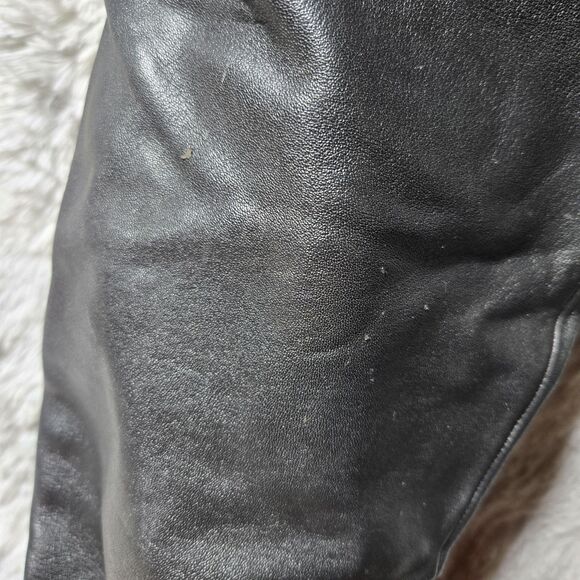 Guess Revenge Womens Size 9.5 Retro Y2K Over The Knee Leather Ribbon Boots - Picture 7 of 12